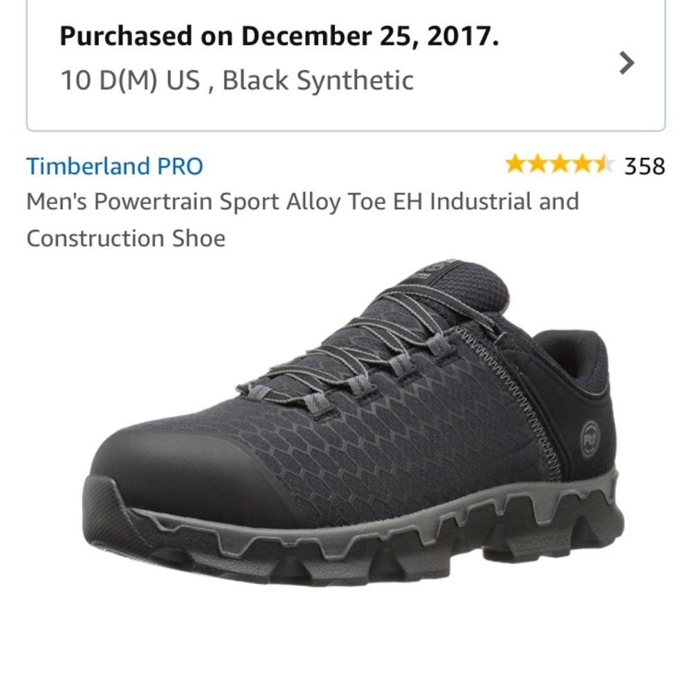 Men's Powertrain Sport Alloy Toe Construction Shoe